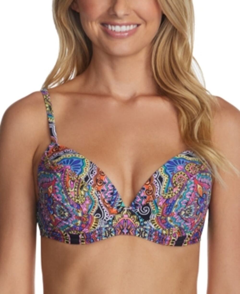 Raisins BAJA PAISLEY Juniors Surf Moonshadow Swim Bikini Top Summer S